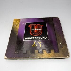 Sony PlayStation Underground Volume 2.3 PS1 Demo Discs MediEvil Trap Gunner RARE